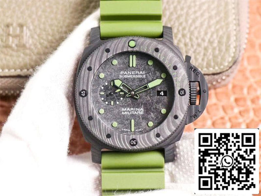 Panerai Submersible PAM00961 1:1 edizione migliore VS Fabbrica Camo quadrante nero Swiss P.9010