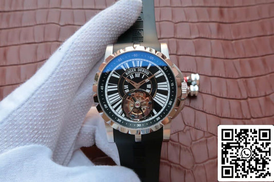 Roger Dubuis Hommage Tourbillon 1:1 edizione migliore JB Fabbrica Rose Gold