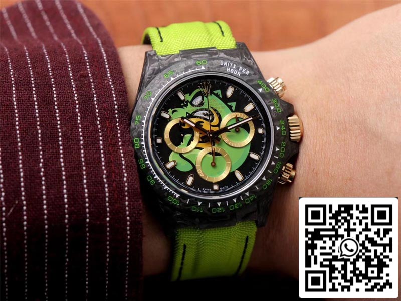 Rolex Daytona Cosmos Green Exploded Dragon 1:1 Best Edition WWF Fabbrica Swiss ETA7750