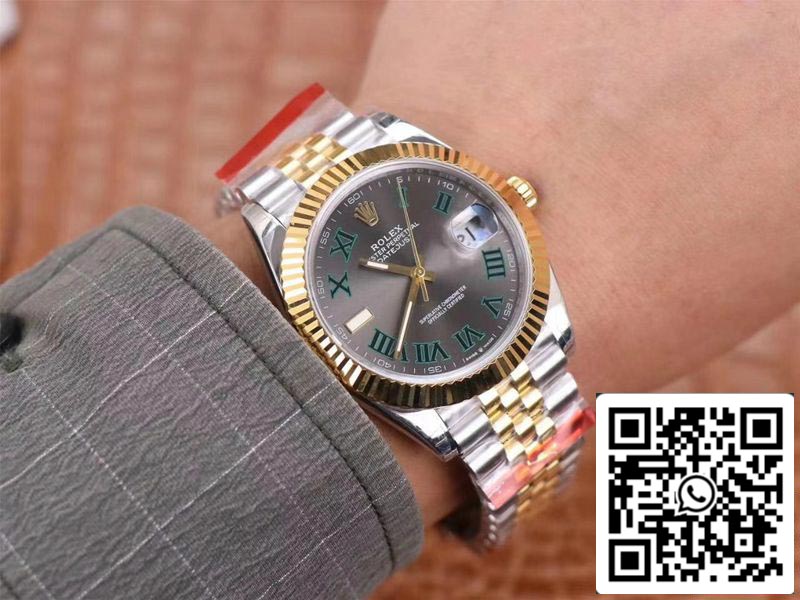 Rolex Datejust M126333-0020 1:1 Mejor Edición TW Fabbrica Esfera Gris Suizo ETA3235