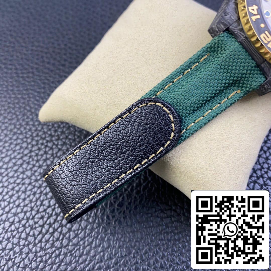 Rolex GMT-MASTER II Diw 1:1 edizione migliore Verde Fabric cinturino