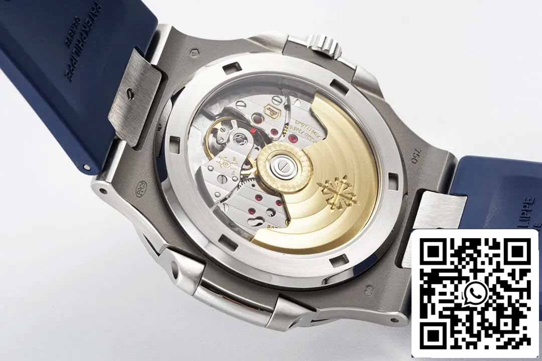 Patek Philippe Nautilus 5711 1:1 Best Edition PPF Fabbrica Cinturino de borracha azul