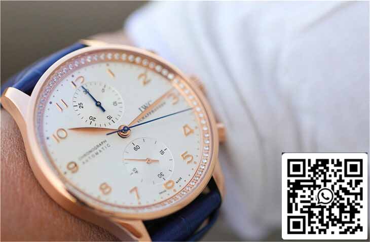 IWC Portuguese ZF Fabbrica 1:1 Best Edition Blue cinturino