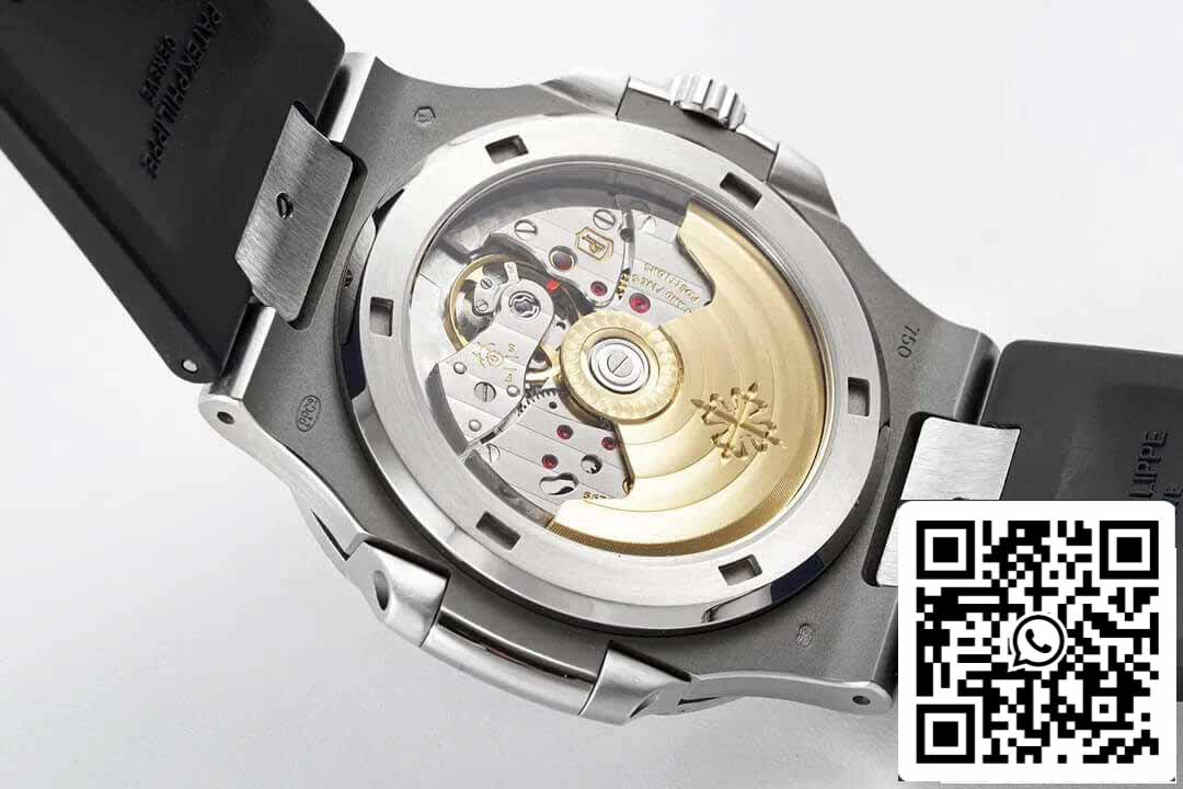 Patek Philippe Nautilus 5711 1:1 Best Edition PPF Fabbrica Black Rubber cinturino