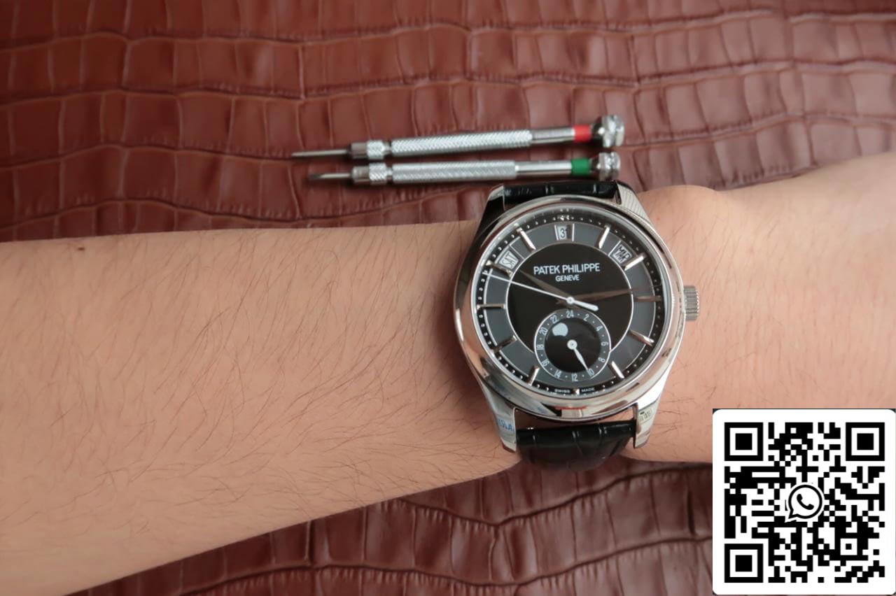 Patek Philippe Complications 5205R-001 1:1 Best Edition KM Fabbrica Cowhide cinturino