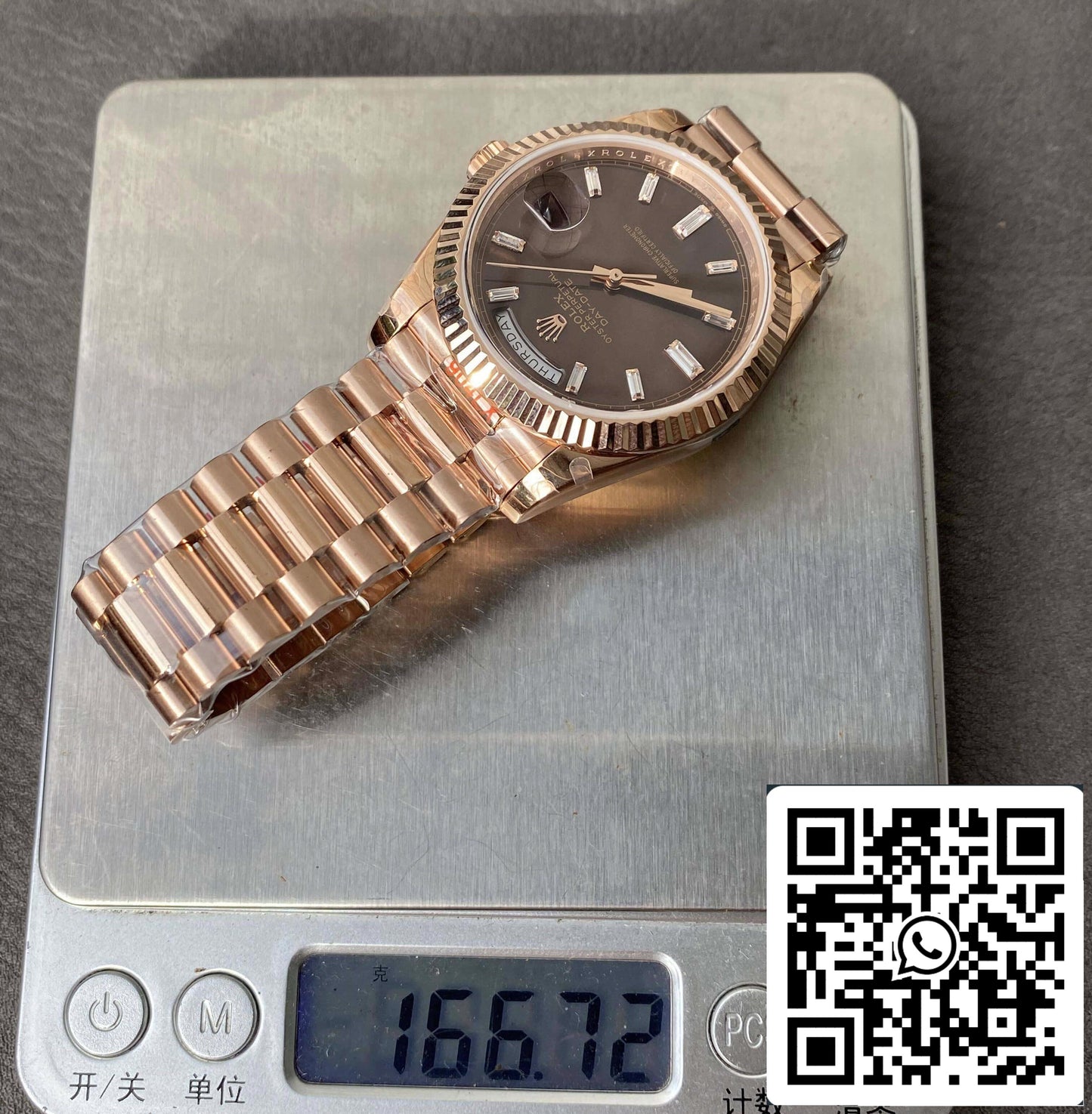 Rolex Day Date M228235-0003 1:1 edizione migliore GM Fabbrica V2 Chocolate quadrante