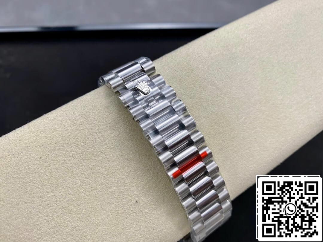 Rolex Day Date M228396TBR-0002 1:1 edição melhor GM Fabbrica Ice quadrante azul