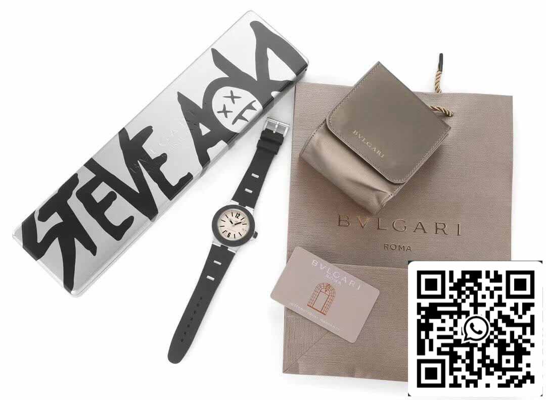 Bvlgari Aluminio 103382 1:1 edizione migliore BV Fabbrica Gris cuadrante
