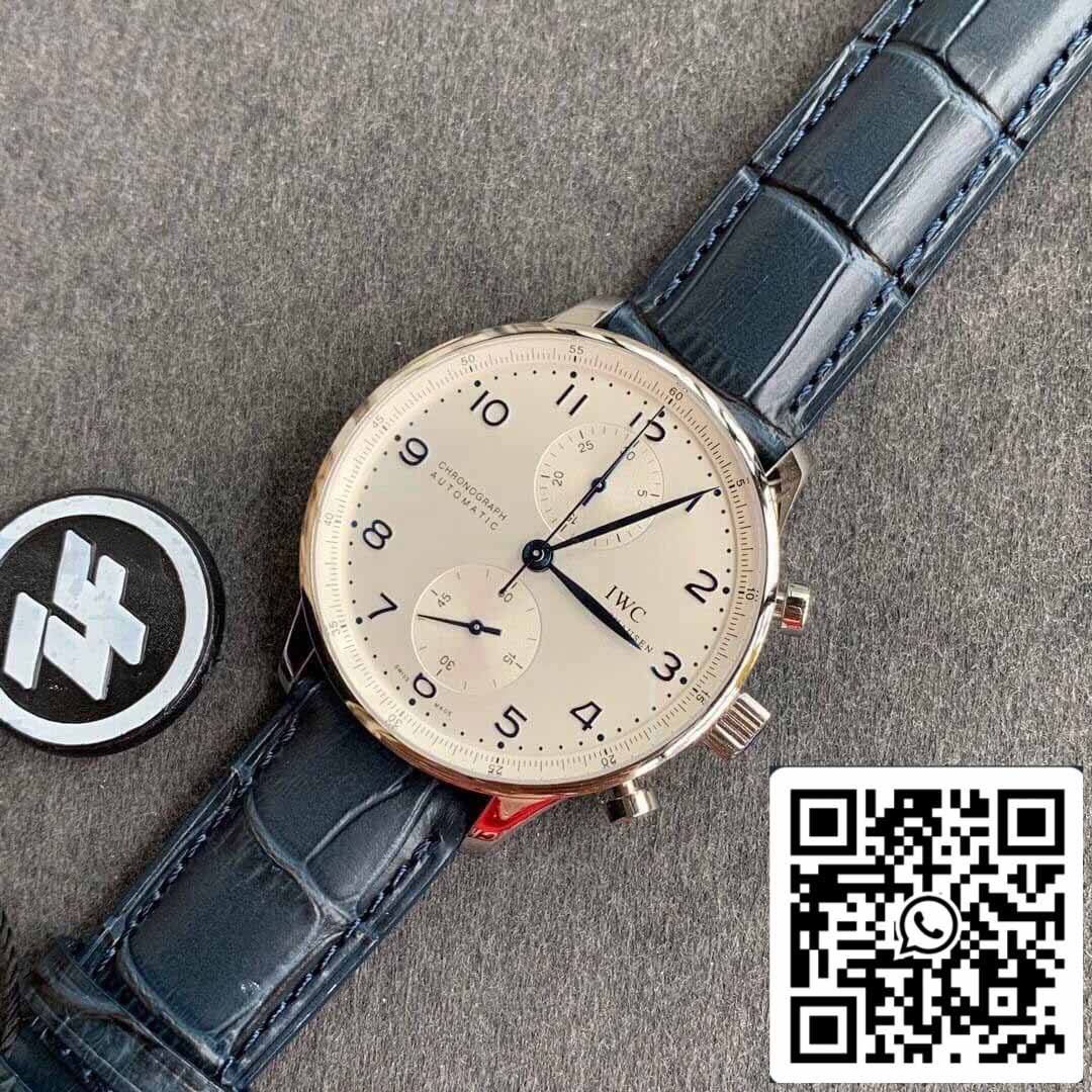 IWC Portugieser IW371446 1:1 Best Edition ZF Fabbrica V2 White Dial