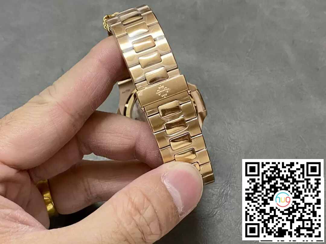 Patek Philippe Nautilus 5712/1R-001 1:1 Best Edition PPF Fabbrica V2 Brown Dial