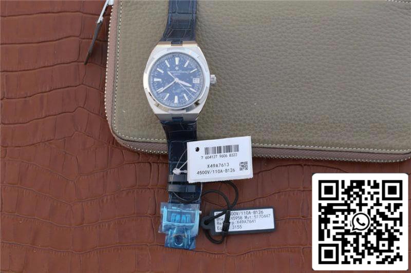 Vacheron Constantin Overseas 47040 JJ Fabbrica 1:1 edizione migliore Swiss ETA9015 Blue Dial