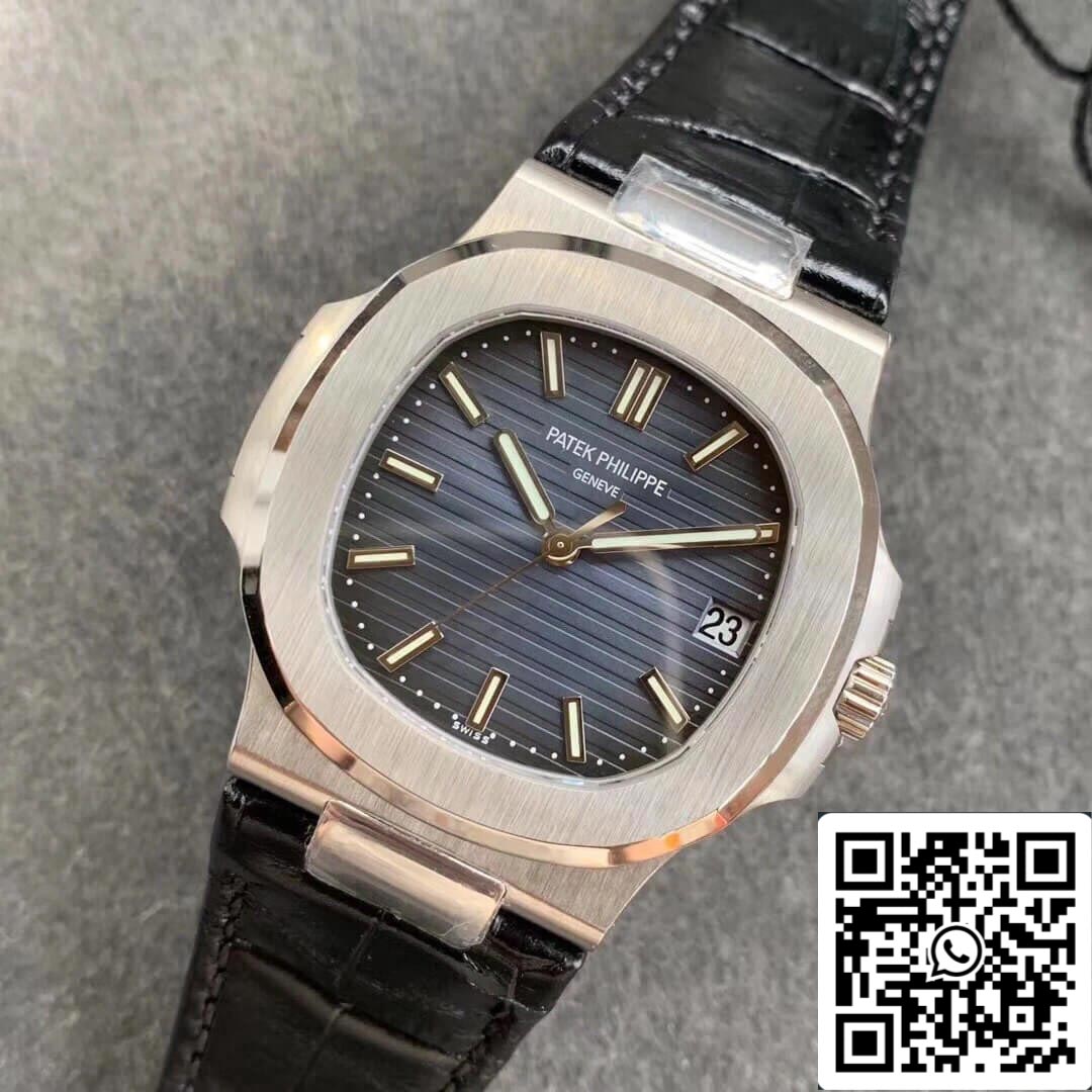 Patek Philippe Nautilus 5711G 1:1 Best Edition PPF Fabbrica V4 Blue Dial Swiss ETA324
