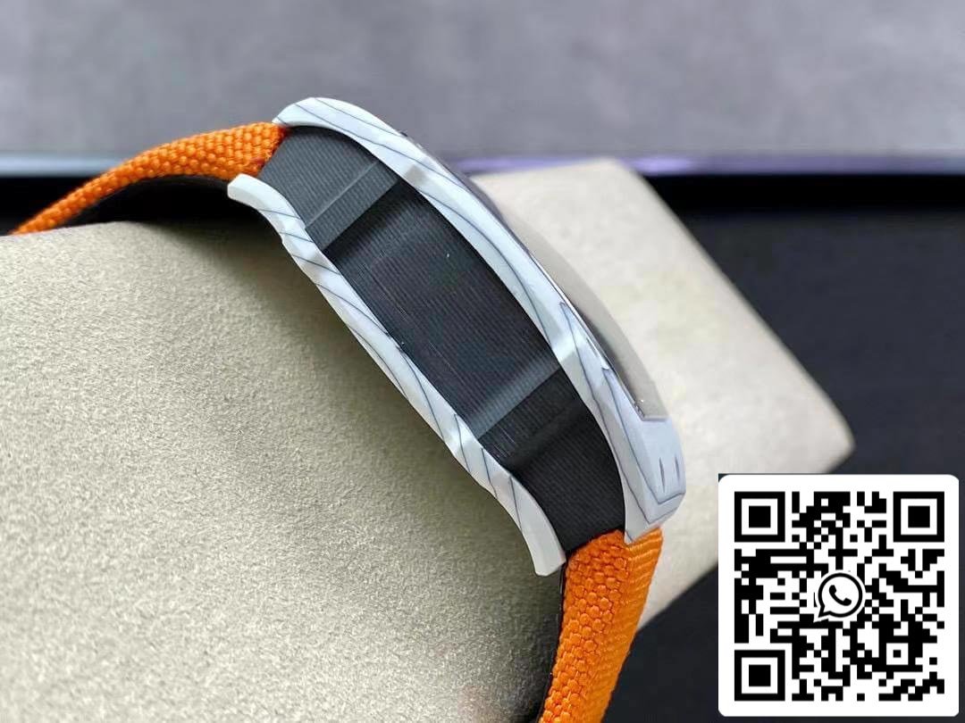 Richard Mille RM27-02 1:1 Best Edition RM Fabbrica Skeleton Tourbillon Orange cinturino