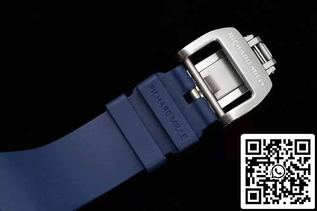 Richard Mille RM053-02 Tourbillon 1:1 Best Edition RM Fabbrica Blue Skeleton Dial