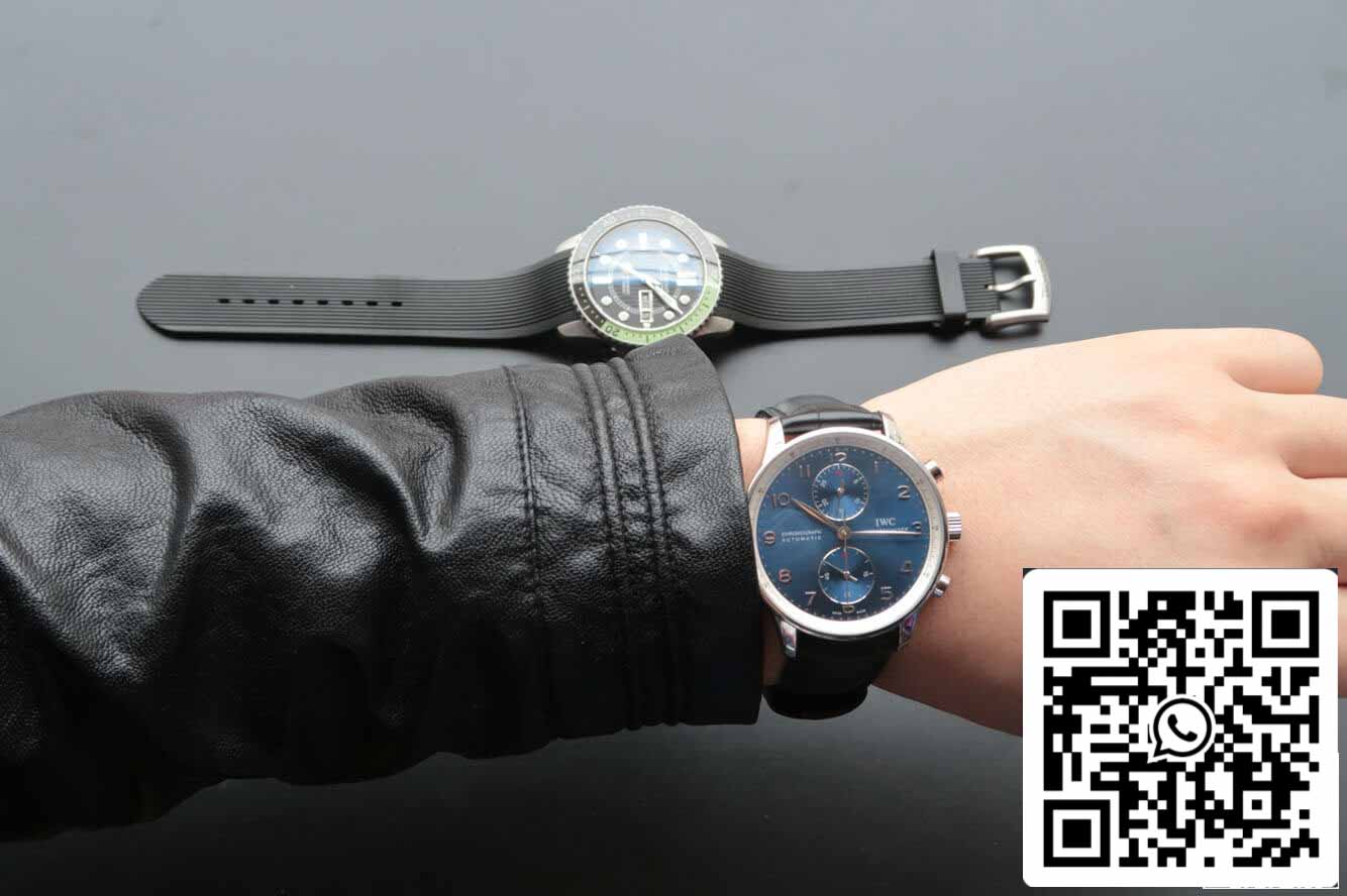 IWC Portugieser IW371432 1:1 Best Edition ZF Fabbrica V7 Blue Dial