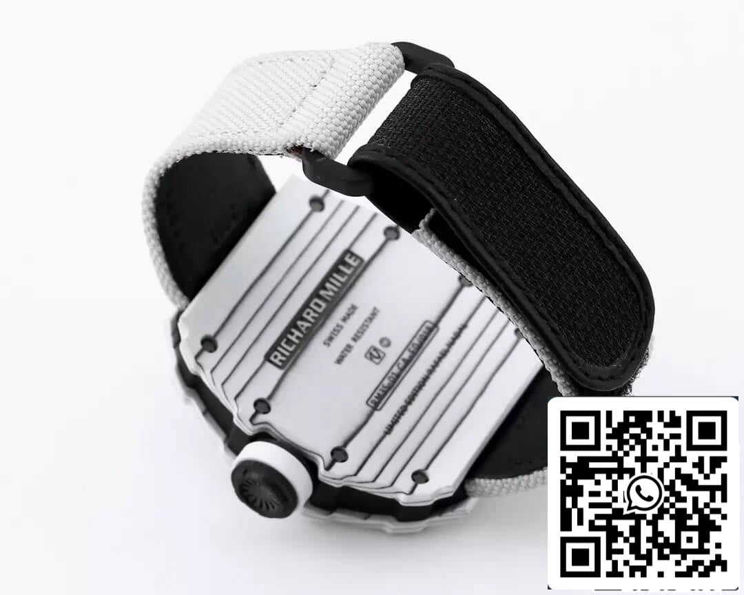 Richard Mille RM35-01 1:1 edizione migliore BBR Fabbrica Bianco fibra di carbonio Cassa