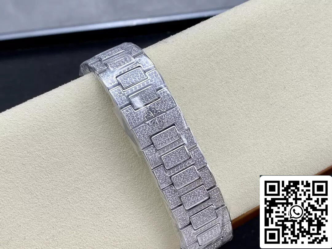 Patek Philippe Aquanaut 7118/1450G-001 1:1 edizione migliore GR Fabbrica Diamond quadrante
