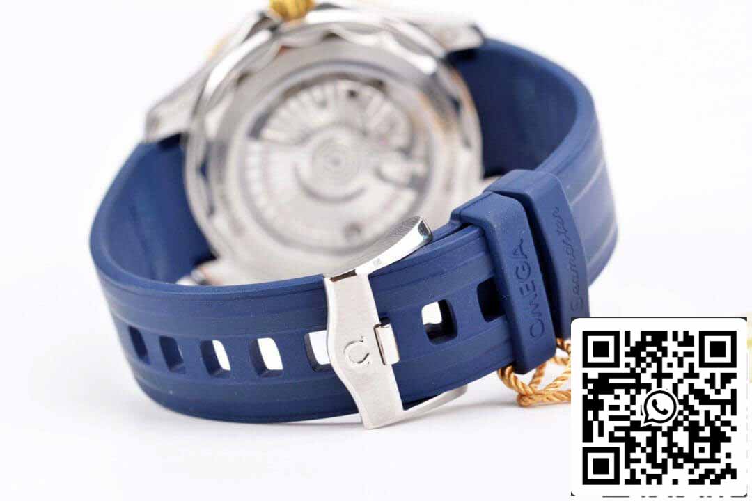 Omega Seamaster Diver 300M 210.22.42.20.03.001 1:1 edição melhor VS Fabbrica Gomma cinturino