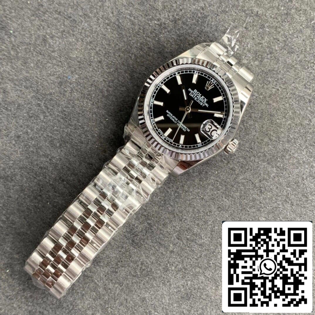 Rolex Datejust M178274-0004 1:1 edizione migliore GS Fabbrica quadrante nero