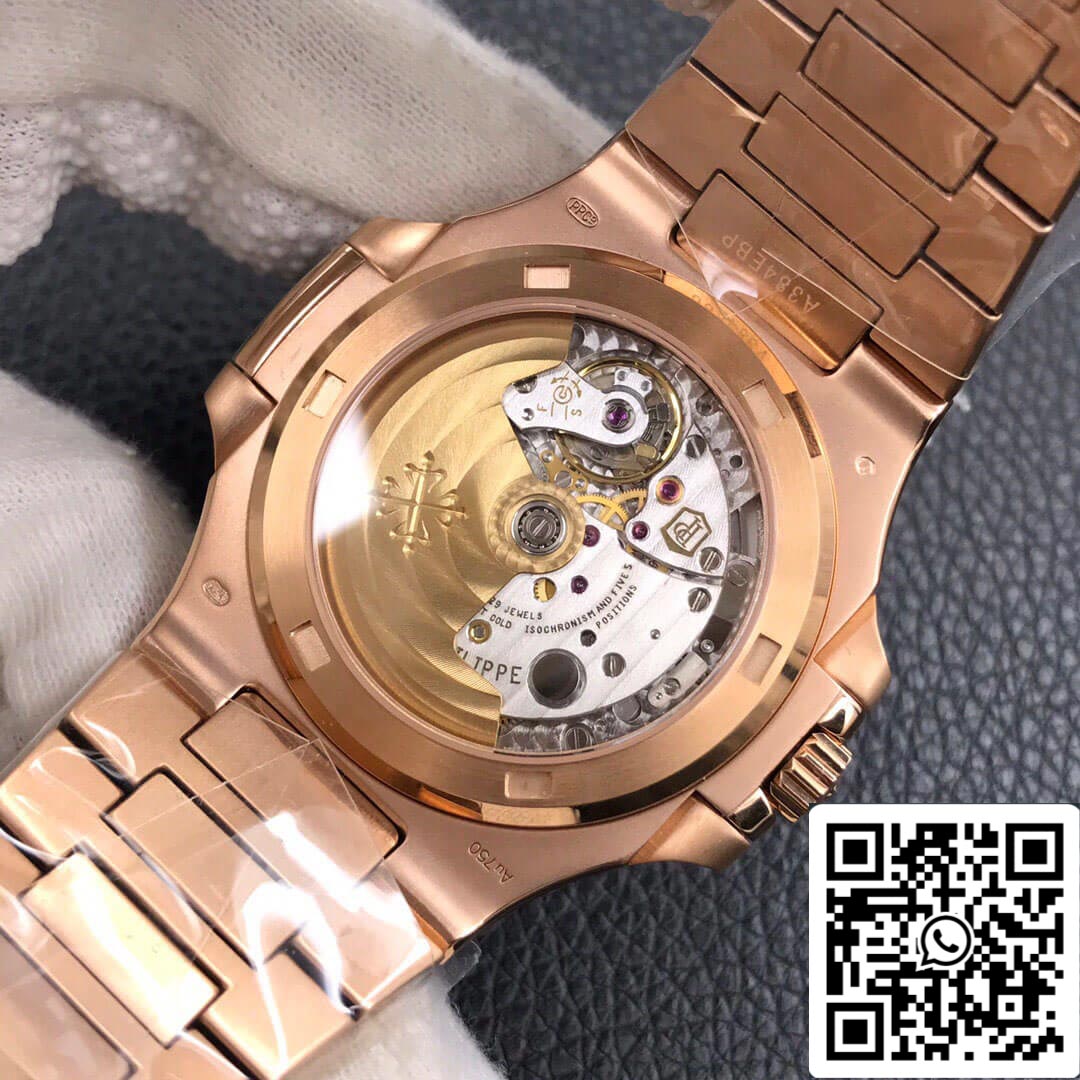 Patek Philippe Nautilus 5711/1R-001 1:1 edizione migliore 3K Fabbrica Rosa Oro