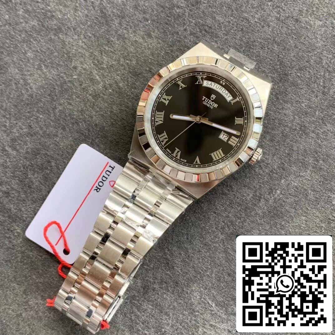 replica Tudor Royal M28600-0003 Day Date V7 Fabbrica Black Dial