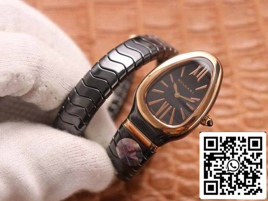 Bvlgari Serpenti 102735 1:1 edición mejor BV Fabbrica quadrante nero