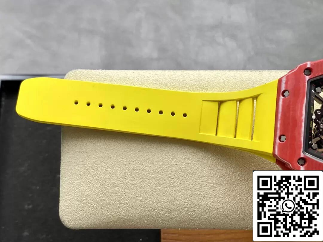 Richard Mille RM35-02 1:1 Best Edition T+ Fabbrica Red Carbon Fiber NTPT Case