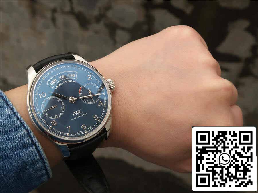 IWC Portugieser IW503502 1:1 Best Edition ZF Fabbrica Blue Dial