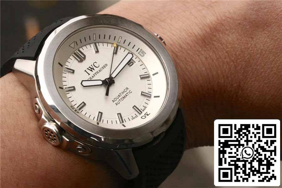 IWC Aquatimer IW329003 1:1 Best Edition V6 Fabbrica Silver White Dial