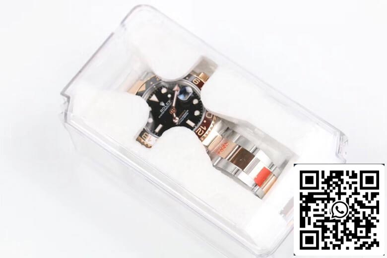 Rolex GMT Master II M126711CHNR-0002 1:1 edizione migliore GM Fabbrica Rosa Oro
