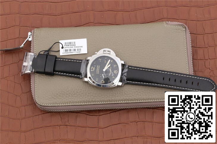 Panerai Luminor PAM00359 1:1 edizione migliore VS Fabbrica quadrante nero