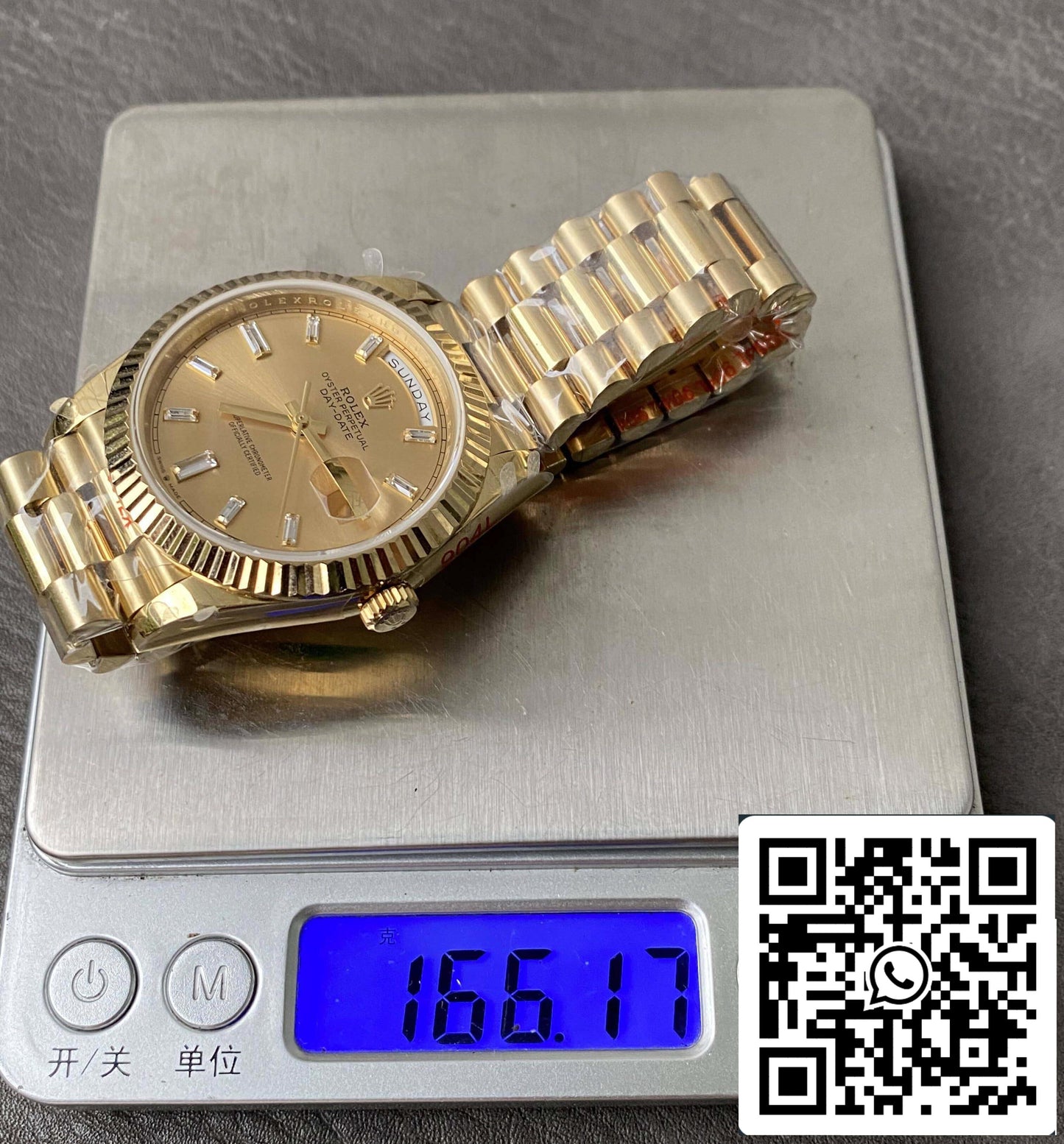 Rolex Day Date M228238-0005 1:1 edição melhor GM Fabbrica V2 Oro quadrante