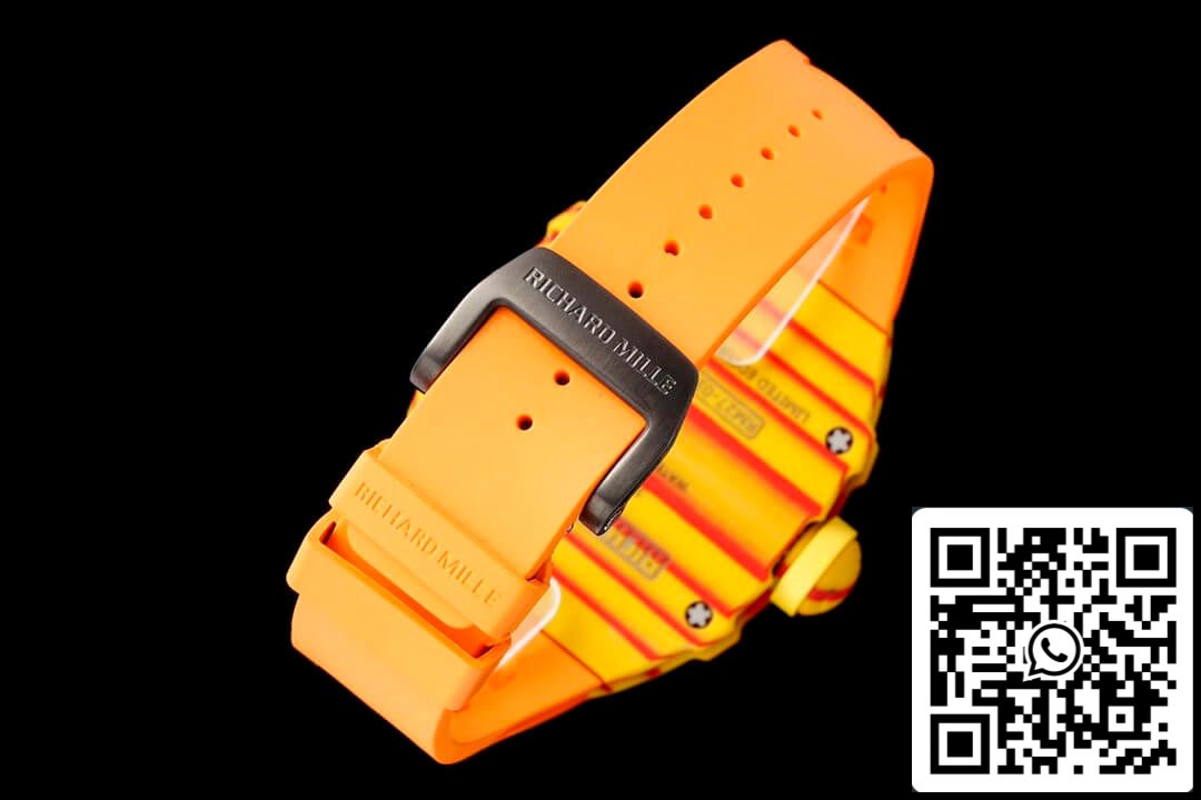 Richard Mille RM27-03 Rafael Nadal Tourbillon 1:1 Best Edition RM Fabbrica Orange Rubber cinturino