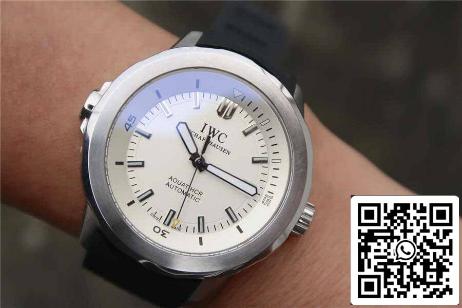 IWC Aquatimer IW329003 1:1 Best Edition V6 Fabbrica Silver White Dial