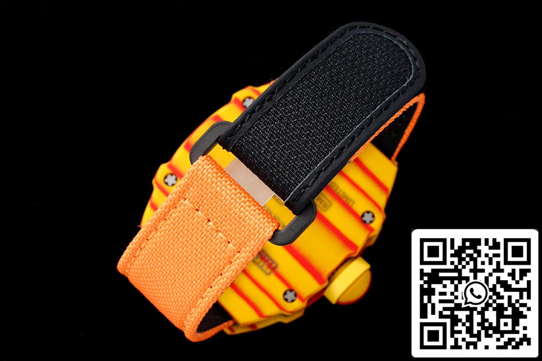 Richard Mille RM27-03 Rafael Nadal Tourbillon 1:1 Best Edition RM Fabbrica Fabric Orange cinturino