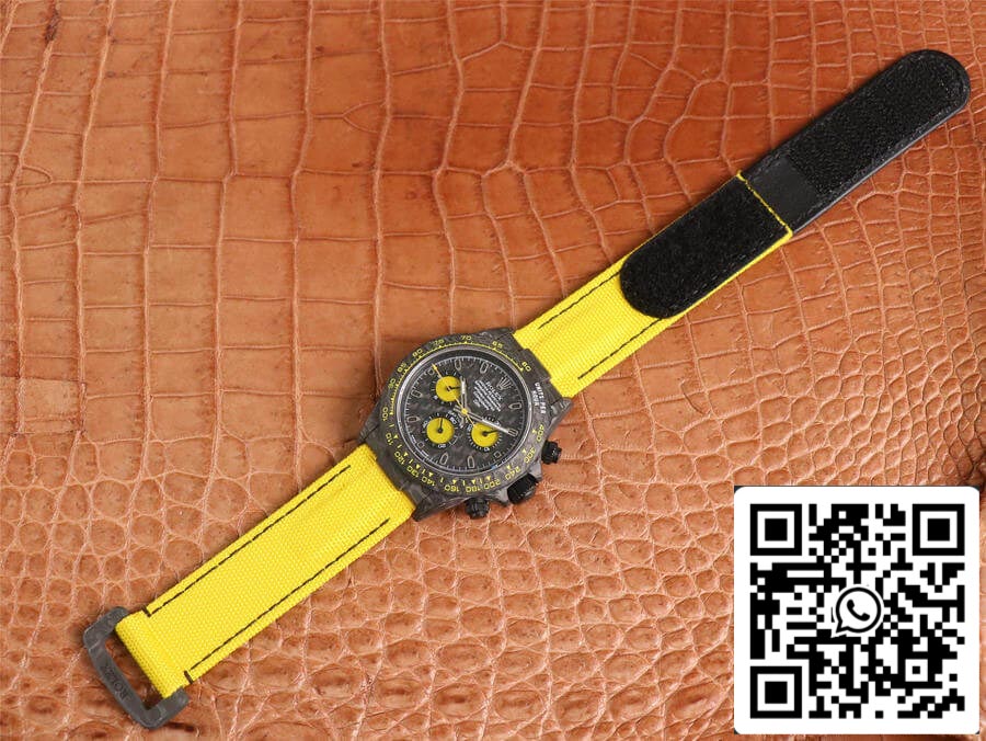 Rolex Daytona Diw Retrofit Version 1:1 Best Edition WWF Fabbrica Carbon Fiber Dial