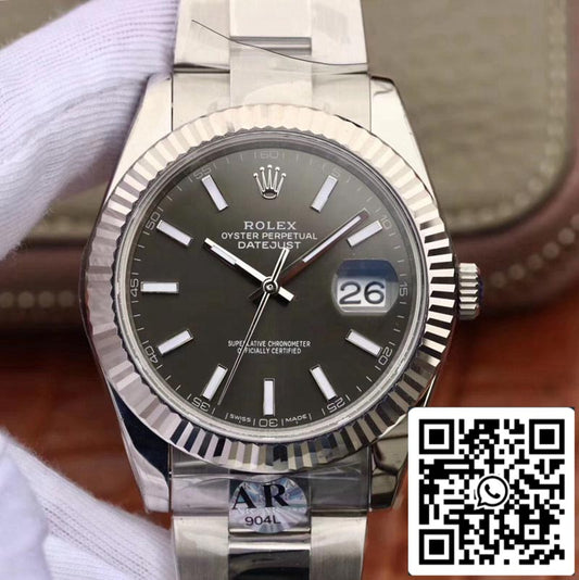 Rolex Datejust 126334 1:1 edizione migliore AR Fabbrica quadrante nero Swiss ETA2824