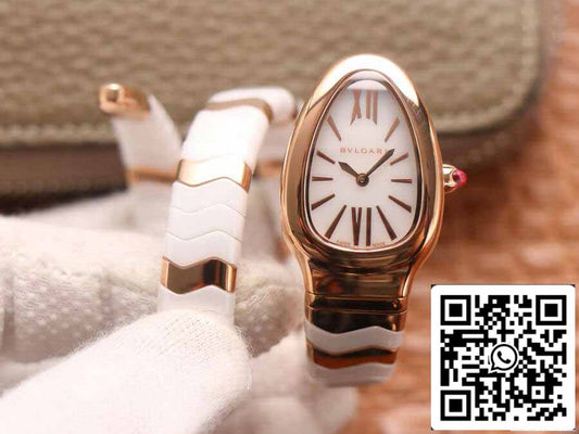 Bvlgari Serpenti 1:1 edición mejor BV Fabbrica quadrante bianco