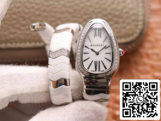 Bvlgari Serpenti 1:1 edición mejor BV Fabbrica acciaio inossidabile Diamond