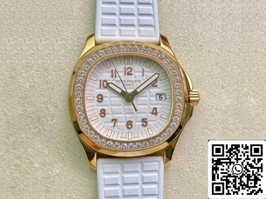 Patek Philippe Aquanaut 5067A Quartz movimento 1:1 Best Edition PPF Fabbrica Yellow Gold Case
