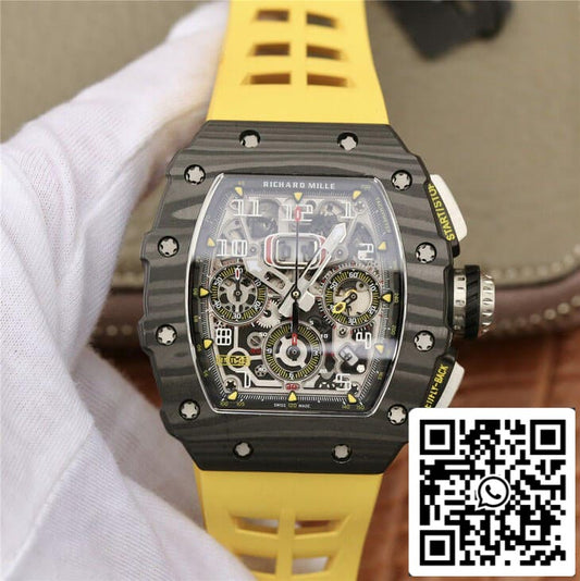 Richard Mille RM11-03 1:1 Best Edition KV Fabbrica Carbon Fiber