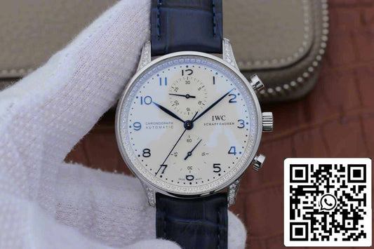 IWC Portugieser IW371440 1:1 Best Edition ZF Fabbrica V2 White Dial