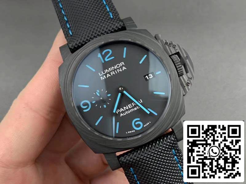 Panerai Luminor PAM01661 1:1 edizione migliore VS Fabbrica Nero Carbonio Swiss P9010
