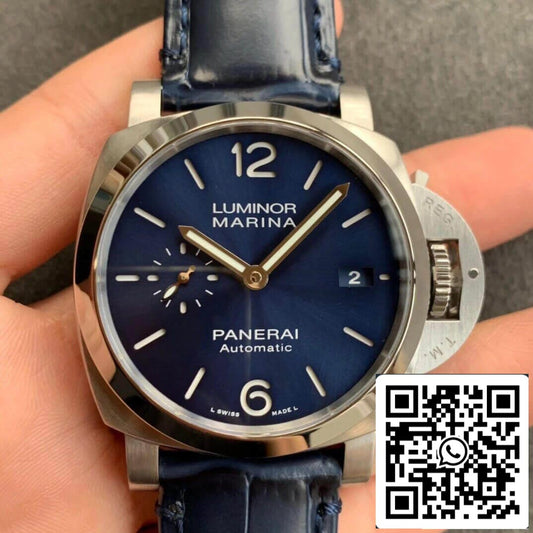 Panerai Luminor PAM01393 1:1 edizione migliore VS Fabbrica quadrante blu