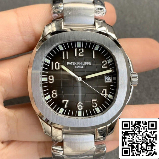 Patek Philippe Aquanaut 5167/1A-001 1:1 edizione migliore 3K Fabbrica quadrante nero