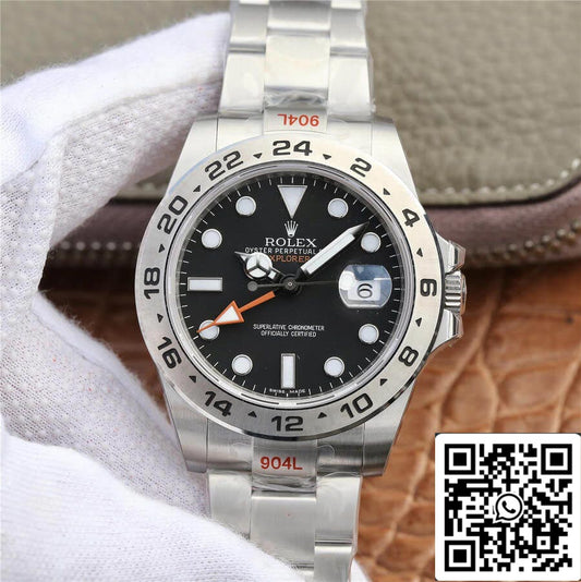 Rolex Explorer M216570-0002 1:1 edizione migliore GM Fabbrica V4 quadrante nero