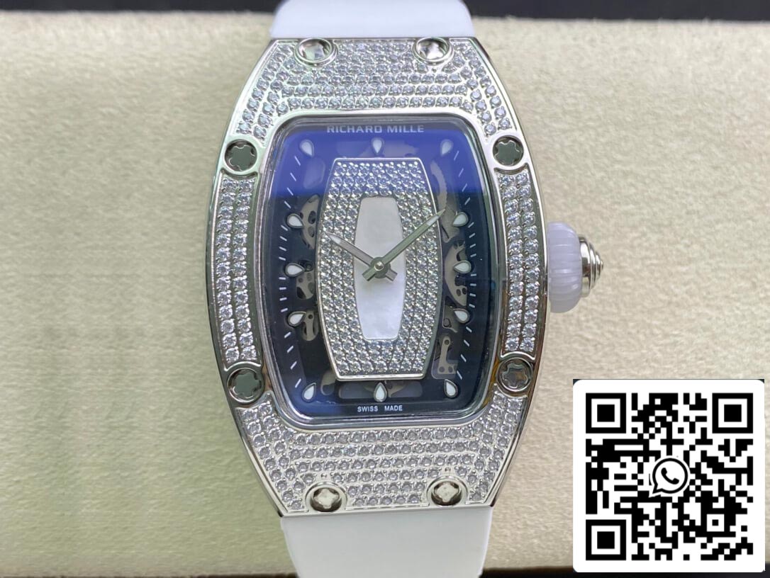 Richard Mille RM 07-01 1:1 Best Edition RM Fabbrica Diamond Case