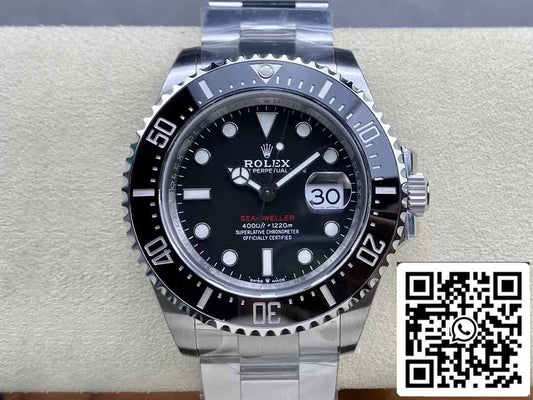 Rolex Sea Dweller M126600-0002 1:1 edizione migliore VS Fabbrica quadrante nero