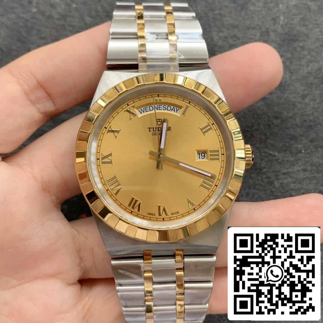 replica Tudor Royal M28603-0004 Day Date V7 Fabbrica Yellow Gold