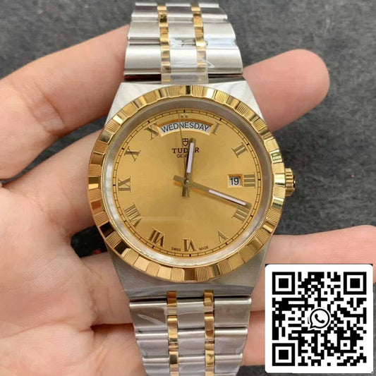 replica Tudor Royal M28603-0004 Day Date V7 Fabbrica Yellow Gold